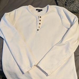 Lands End fleece sweatshirt